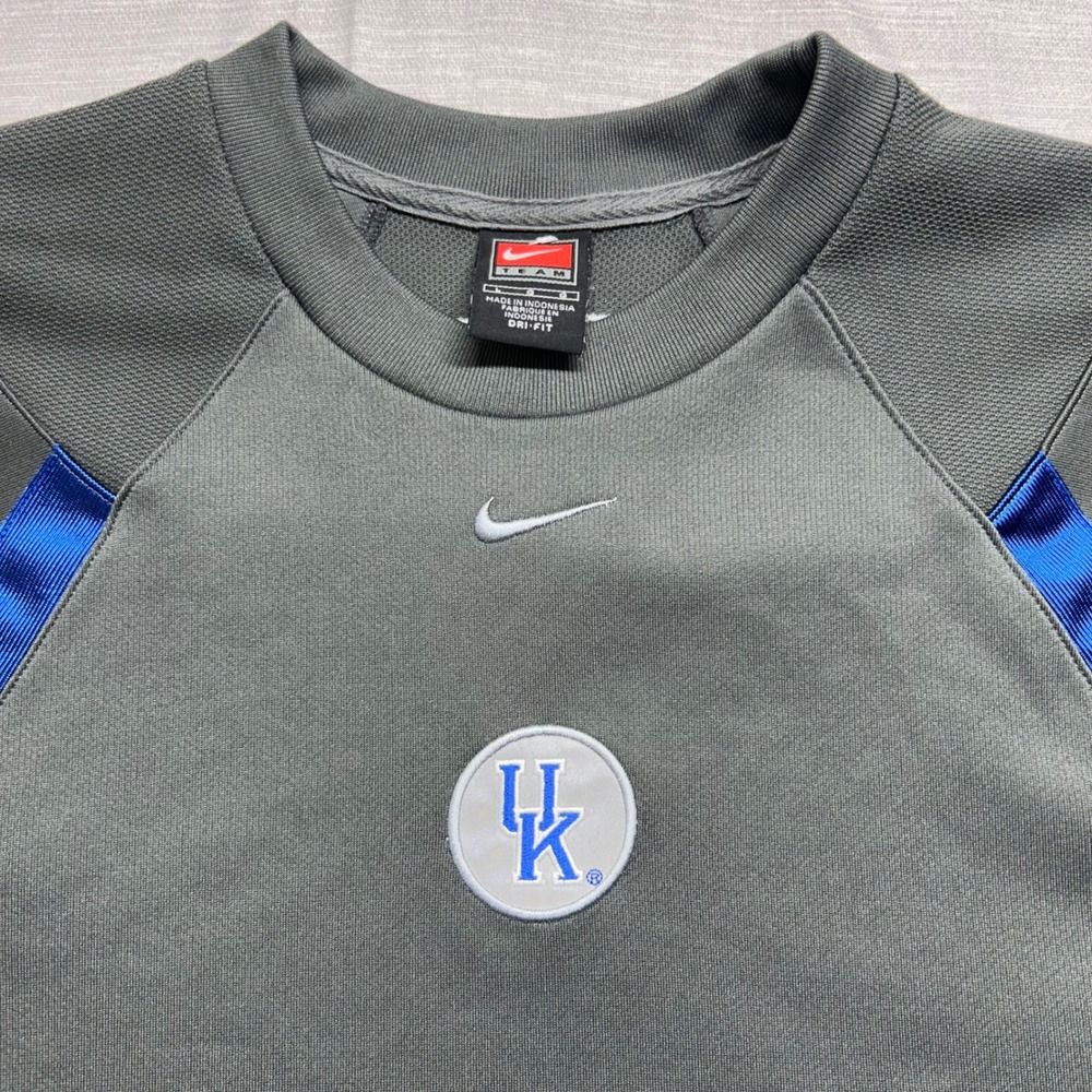 Nike Kentucky Wildcats Elite Shooting Shirt Gray Blue Dri-FIT Mens Large 0294 - Picture 3 of 6